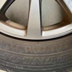 ホイール付きスタッドレスタイヤ165/65R14の画像