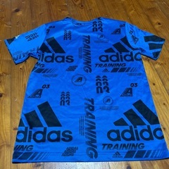 adidas Tシャツ 3枚セット 青　160センチの画像