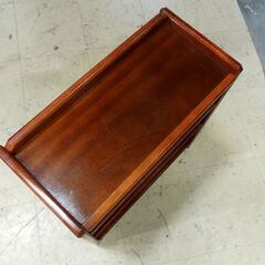 カリモク家具 スリッパラック 3段 小型収納棚 ルーバー風デザイン 幅51.5cm オールドカリモク karimoku 札幌市 新道東店の画像