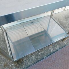 【JM887】アジャスター付き ステンレス調理台 作業台 厨房機器の画像