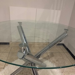 大理石　テーブル　丸　90cmの画像