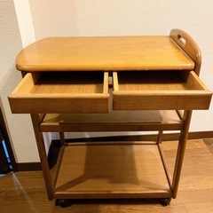 コロ付き引出しの画像