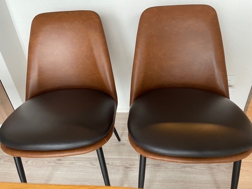 【取引中】ダイニングチェア　2脚セット