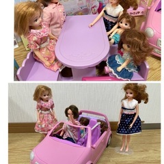 リカちゃん色々　人形家族、車、『ドキドキちょうしんきリカちゃん病院』などの画像