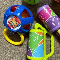 赤ちゃん　おもちゃ５点の画像