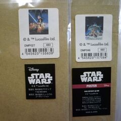 ディズニー　スターウォーズ ポスター ２枚の画像