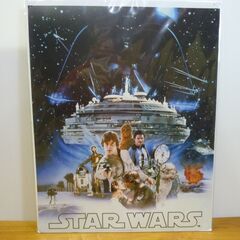 ディズニー　スターウォーズ ポスター ２枚の画像