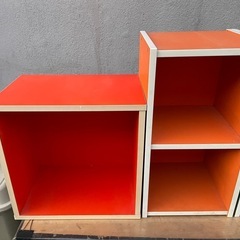 カラーボックス　単品は330円の画像