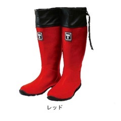 ジャッカル　長靴　レッド　Mサイズ（26cmに合わせて購入）の画像