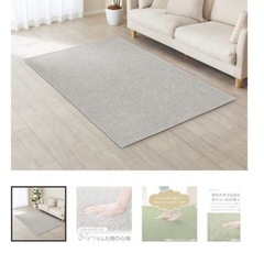 シャギーラグ130×185の画像