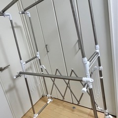 ★お値下げ可★【大容量物干しラック】アイリスオーヤマの画像