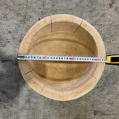 ミニ臼＆杵セット　無塗装品の画像