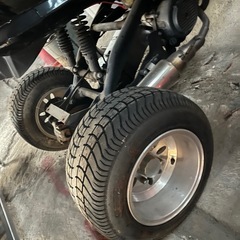 3輪バイク　部品取り車体の画像