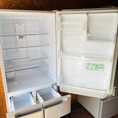 直接引き取り5,000円引き⭐︎大阪府下又は近郊は配送設置込み🉑日立 415L冷凍冷蔵庫 R-K42F 2015年製/J113-37の画像