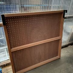 有孔ボード ペグボード 壁面収納 ディスプレイの画像