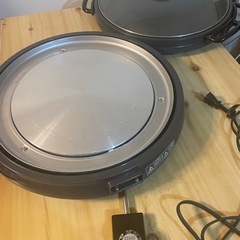 TOSHIBAホットプレート　鉄板2枚の画像
