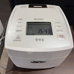 美品 三菱電機 炊飯器 NJ-VE109-W 5合炊きの画像