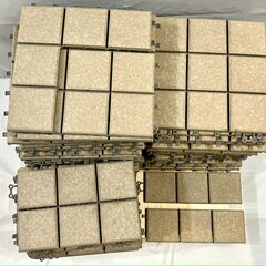 INAX ジョイントタイル タイル タイルユニット 陶器 9.5cm×9 ベランダ おまとめ ジャンク セット DIY LIXILの画像