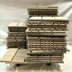 INAX ジョイントタイル タイル タイルユニット 陶器 9.5cm×9 ベランダ おまとめ ジャンク セット DIY LIXILの画像