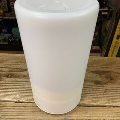 NIJIIRO AROMA ニジイロアロマ 超音波式アロマ加湿器 DMS-069-WH ホワイト 割れあり 動作確認済 中古品の画像