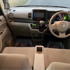 NBOX!4WD！H28年式！シートヒーター！15インチアルミ！地デジナビ！車検2年付！の画像