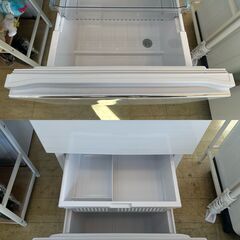 2024年製 Haier ハイアール JR-CV29C 286L 3ドア 冷凍冷蔵庫 ホワイト 右開き  幅540㎜×奥行666㎜×高さ1610㎜☆買取帝国 朝霞店☆配達可能の画像