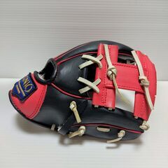 ◆極上品｜園児・子供用｜IGNIO｜イグニオ｜SWEEP｜IQ-8BG4026｜右投げ用｜グラブ｜ブラック/レッド｜野球｜グローブ｜ベースボールの画像