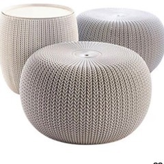 KETER ガーデンファニチャー ラタン　椅子の画像