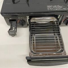 伊勢崎店【現状品】ji11-37 Rinnai ガステーブル KG34NBKR LPガス用 2021年製 パロマの画像