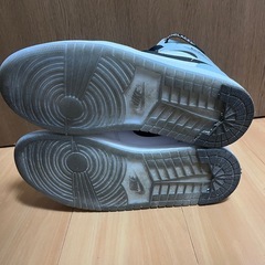 【美品】ナイキ エアジョーダン1 ミッド "アイスブルーヌバック" 28cmの画像