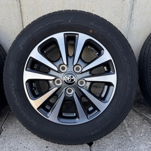 中古●トヨタ 純正ホイール タイヤセット●195/65/R15 エスクァイア ヴォクシー ノア