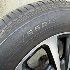 中古●トヨタ 純正ホイール タイヤセット●195/65/R15 エスクァイア ヴォクシー ノアの画像
