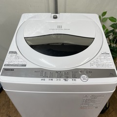 R078 ☀️ TOSHIBA 洗濯機 （5.0㎏）21年製 AW-5G9 ⭐ 動作確認済 ⭐ クリーニング済の画像
