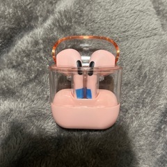 Bluetoothイヤホン　ピンクの画像