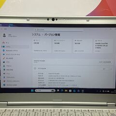 JC11140　美品 16GB・LTE レッツノート CF-LV9 14型 Office2024　大画面　大容量の画像
