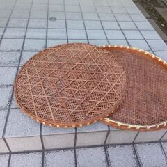 ざる ・ 竹製の画像