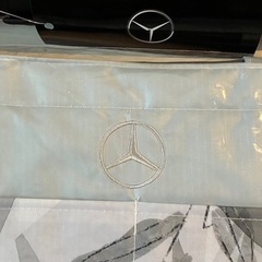 ベンツ　傘、ショッピングバッグの画像