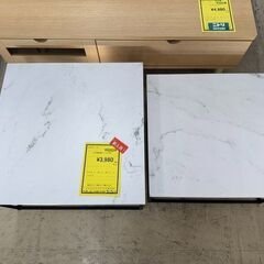 J3234　【リユースのサカイ柏店】　　LOWYA　ロウヤ　大理石柄　ローテーブル　座卓の画像