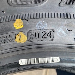 純正タイヤ４本セット　ジムニーノマド　新車外しの画像