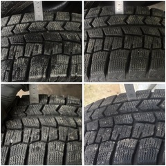 4本スタッドレスタイヤのみ　195/65R15 ダンロップウインターマックス02 2021年製造7.5〜8部山程の画像