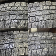 4本スタッドレスタイヤのみ　195/65R15 ダンロップウインターマックス02 2021年製造7.5〜8部山程の画像