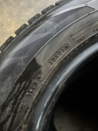 【販売中】4本スタッドレスタイヤのみ　195/65R15 ダンロップウインターマックス02 2021年製造7.5〜8部山程
