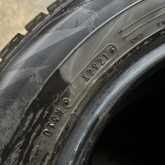 4本スタッドレスタイヤのみ　195/65R15 ダンロップウインターマックス02 2021年製造7.5〜8部山程の画像