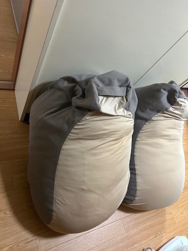 カインズ ビーズソファ 2個セット