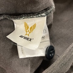 M2511-342 AVIREX　クルーネックTシャツ ミリタリー 迷彩柄 Mサイズ 使用感有りの画像