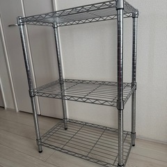 スチールラック 3段（美品）の画像