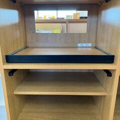 J3236　【リユースのサカイ柏店】　　宮武製作所　フラップ式　食器棚の画像
