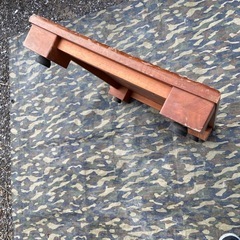 木製　ステップの画像