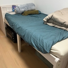 ニトリ　高いベッドの画像