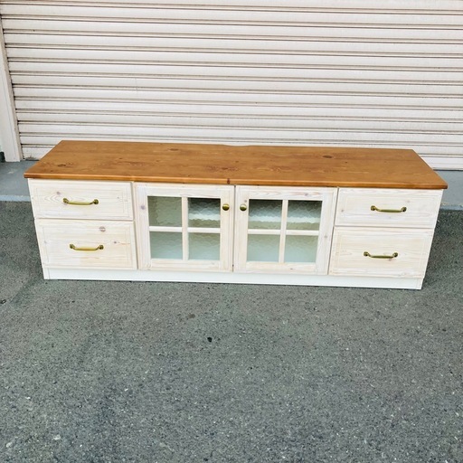 ニトリ　フレンチカントリー　テレビボード　幅150cm ローボード　TV台